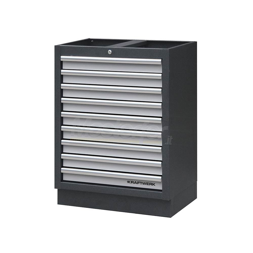 Kraftwerk 3964E - Arredamento officina a 8 elementi con piano in legno - Image 5