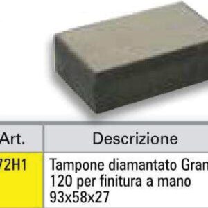 Tampone diamantato Sigma 72H1