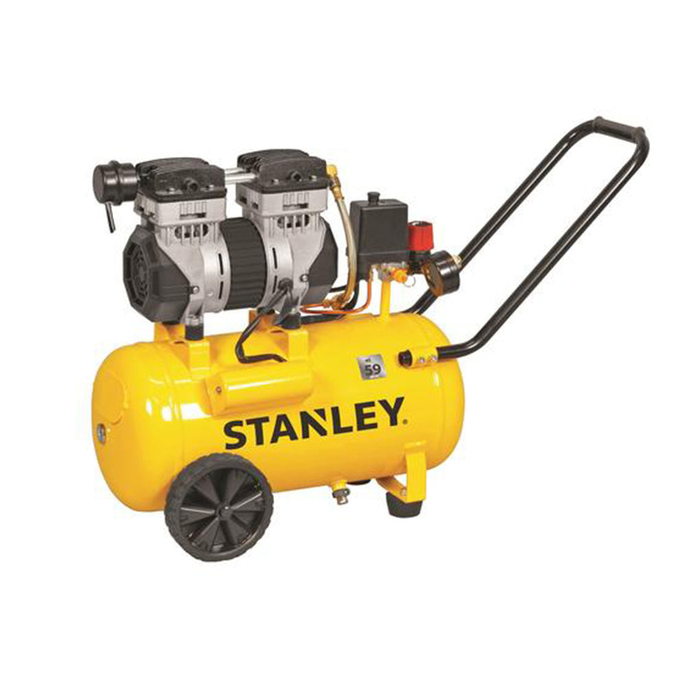 Stanley DST 150/8/24 Compressore aria silenzioso 24 lt, 1,3 HP - Image 2