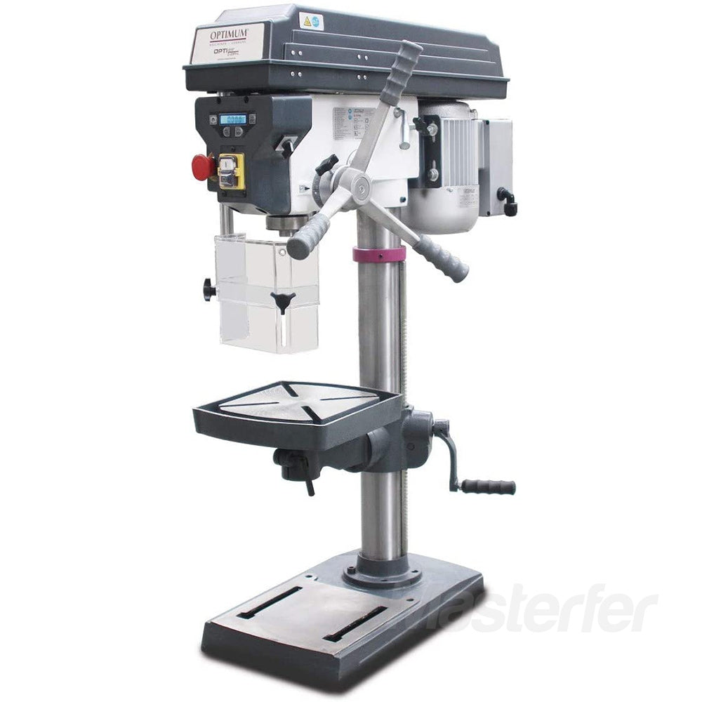 Optimum D23Pro - 230V - Trapano a colonna con trasmissione a cinghia - Image 2
