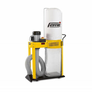 Femi Job Line DC 350 Plus - Aspiratore per trucioli a ciclone carrellato