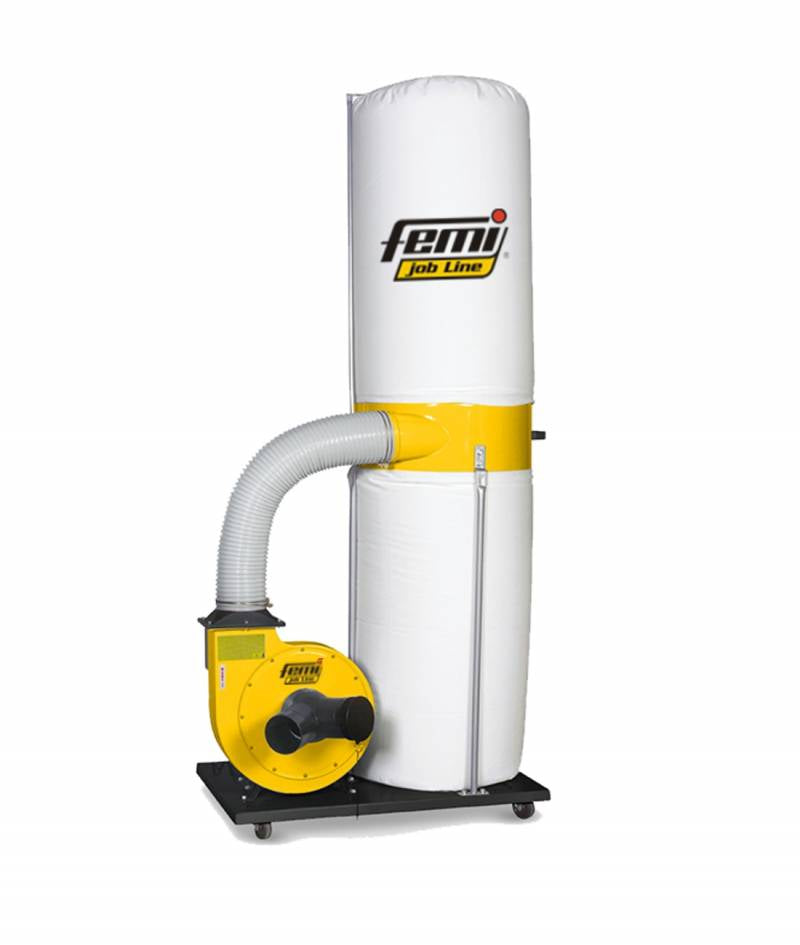 Femi Job Line DC 351 Plus - Aspiratrucioli a ciclone carrellato - Image 2
