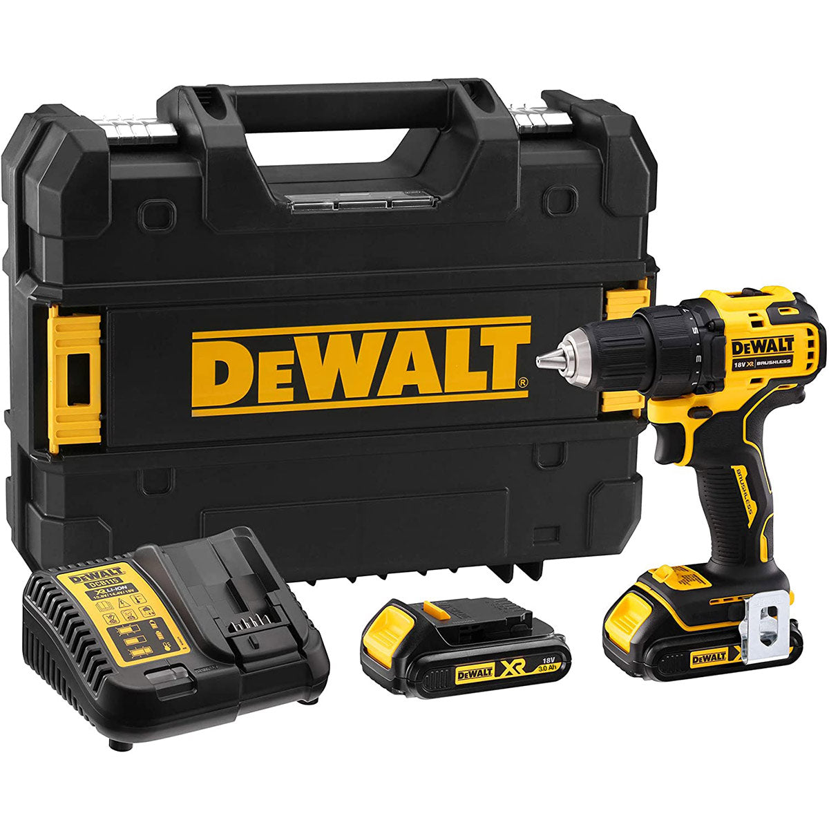 Dewalt DCD708L2T - Trapano avvitatore 18V, 2 x 3Ah in valigetta - Image 4