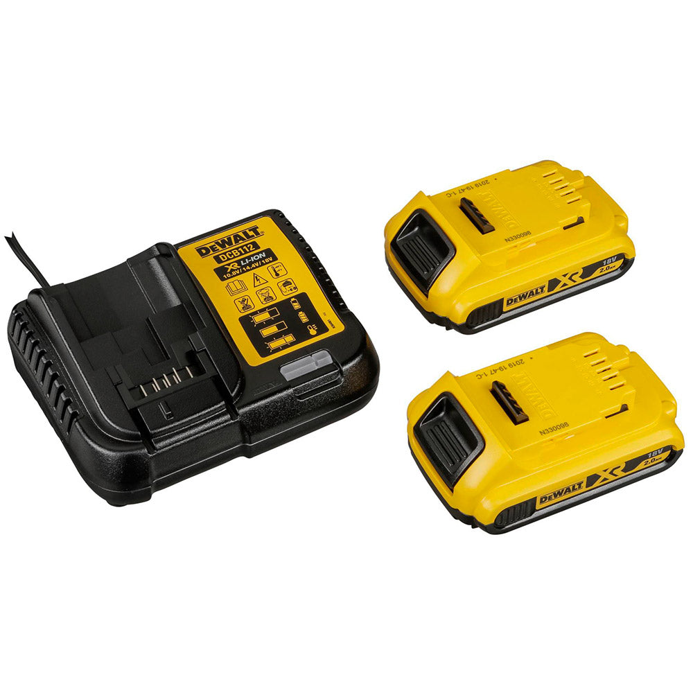 Dewalt DCD709D2T Compact - Trapano avvitatore 18V con percussione e 2 batterie da 2Ah - Image 4