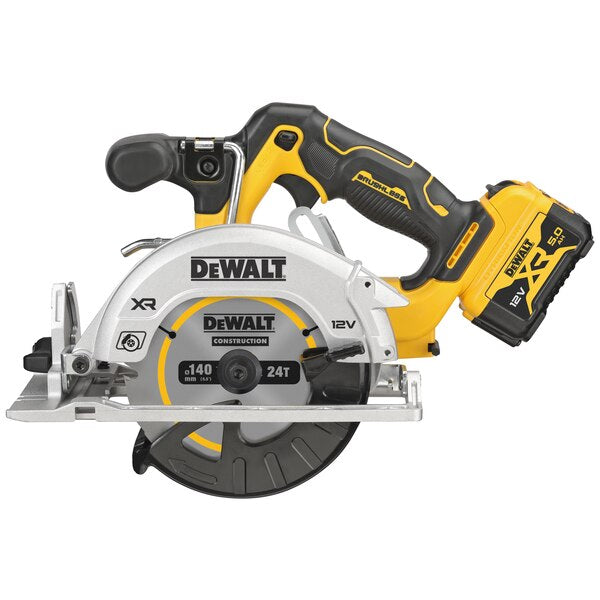 Dewalt DCS512P2-QW - Sega circolare a batteria 12V, disco 140 MM - 2 x 2Ah in valigetta - Image 2