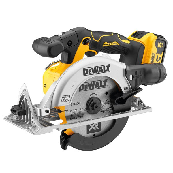 Dewalt DCS565P2-QW - Sega circolare 18V XR 165mm - 2x5Ah - Image 2