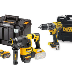 Kit Dewalt 54V DCZ204T2T Tassellatore DCH323 + Trapano a percussione DCD796 Flexvolt