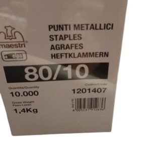 PUNTI FISSATRICE PNEUMATICA 80/10 PZ.10000