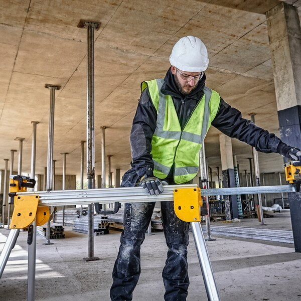 Dewalt DE7033-XJ - Cavalletto per troncatrici - 2.5m + Coppia di staffe e supporti poggia-pezzo - Image 2