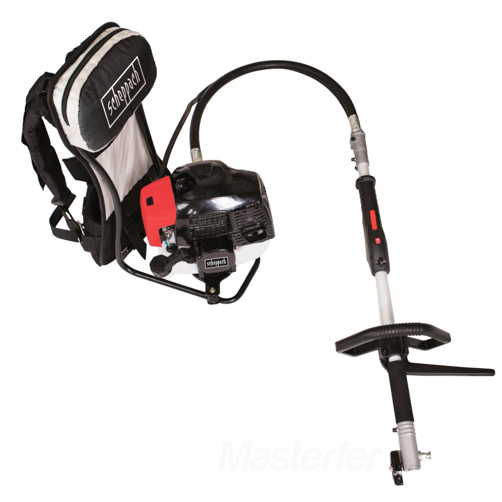 Scheppach MFH5300-4BP - Decespugliatore a zaino 4 in 1 (tagliasiepi, tagliarami) - Image 2