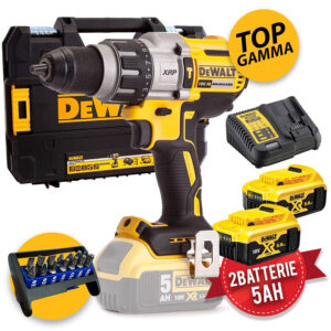 Dewalt DCD996P2 - Trapano avvitatore 18V XRP con percussione 3 velocit?? con 2 batterie da 5Ah