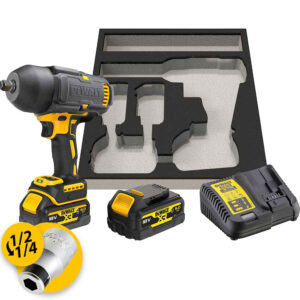 Dewalt DCF900P2G-QW - Avvitatore a impulsi a batteria 18V - in termoformato morbido