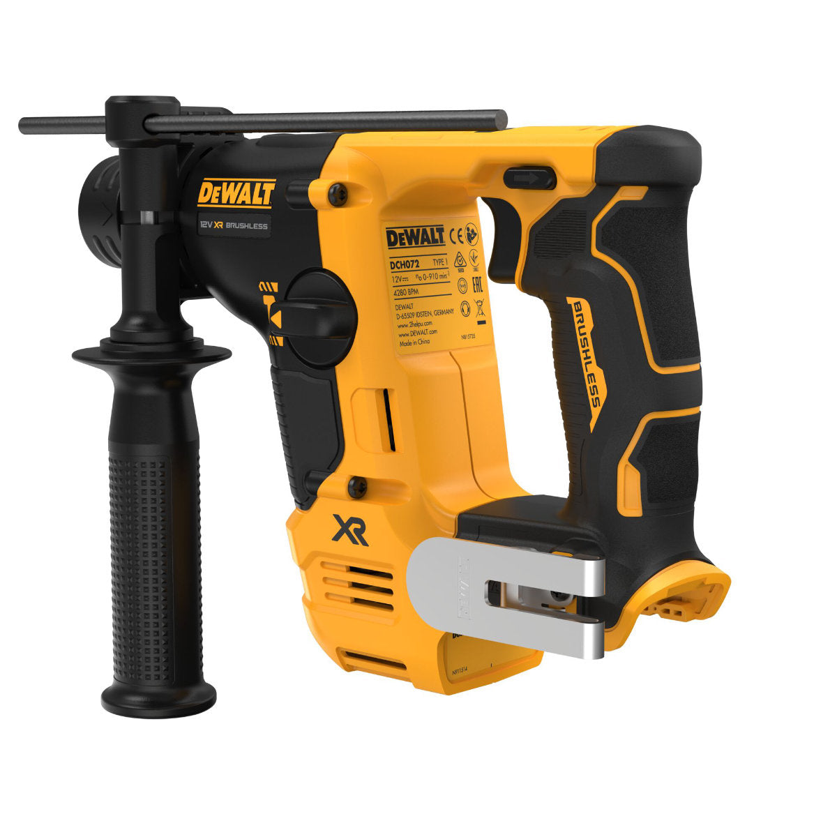 Dewalt DCH072NT-XJ - Tassellatore SDS-Plus a batteria 12V XR, solo corpo - Image 5