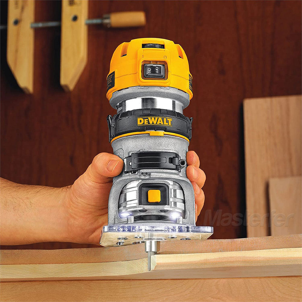Dewalt D26204K - Elettrofresatrice fresatrice per legno con base fissa e ad affondamento - Image 4