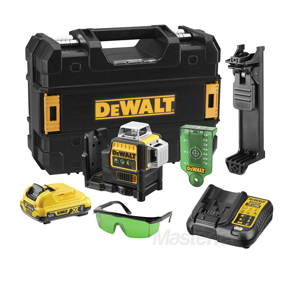 Dewalt DCE089D1G-QW - Tracciatore laser 3 linee 360?? XR 12V raggio verde livella - Image 5