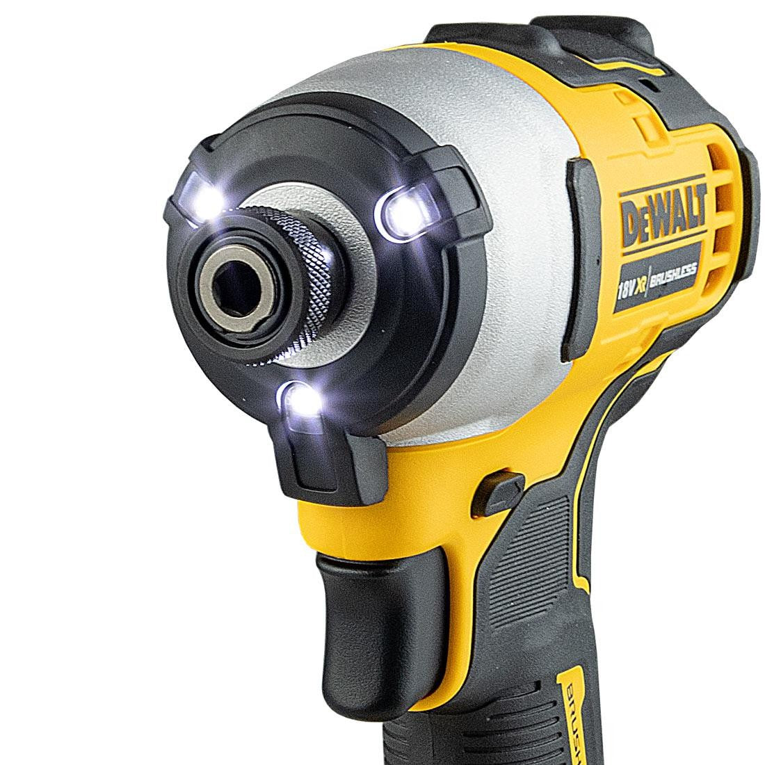 Kit Dewalt 2Ah DCK2062D2T - Trapano avvitatore DCD709 + Avvitatore a impulsi 1/4 - Image 4