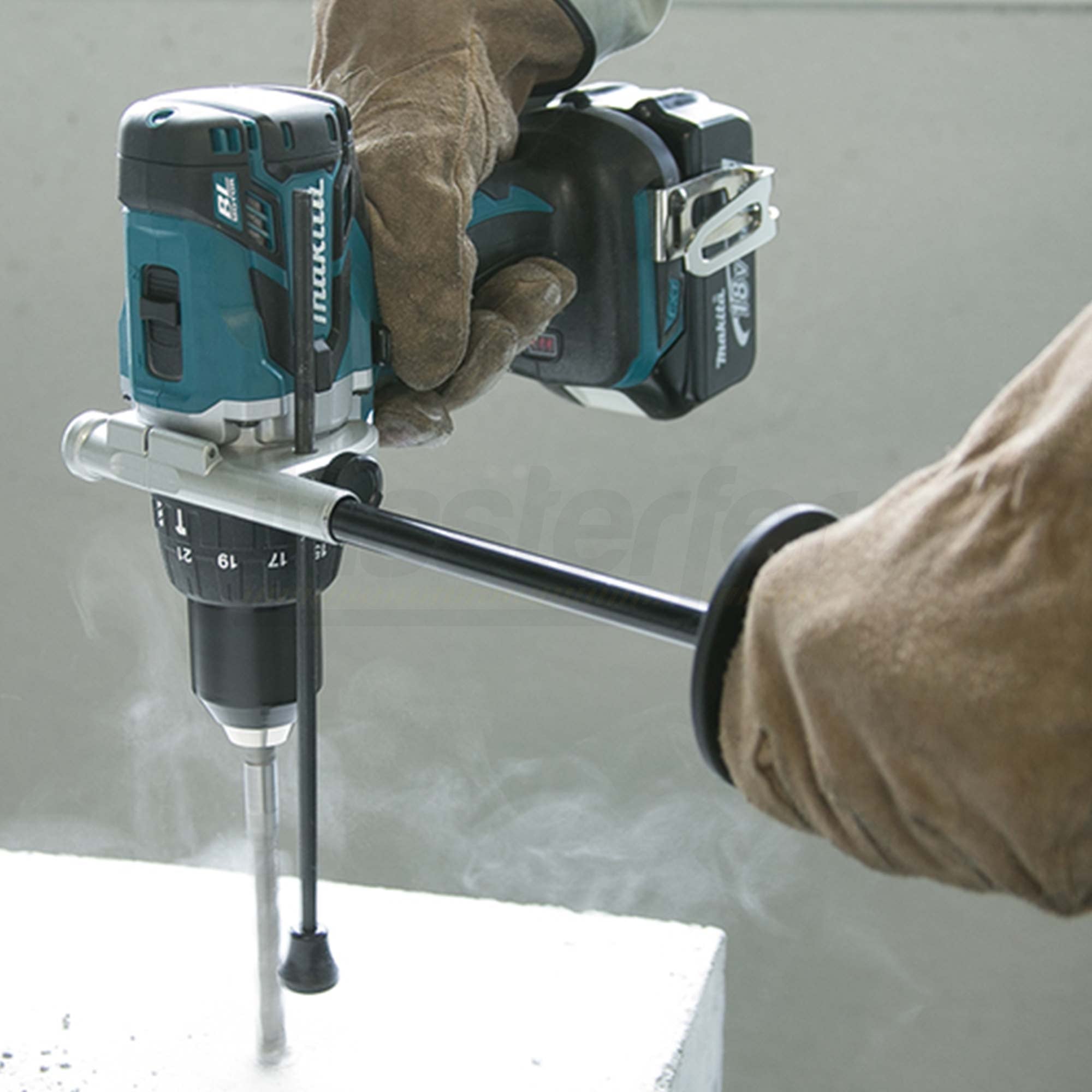 Makita DHP481RTJ - Trapano avvitatore a batteria con percussione, 2 x 5ah in valigetta - Image 3