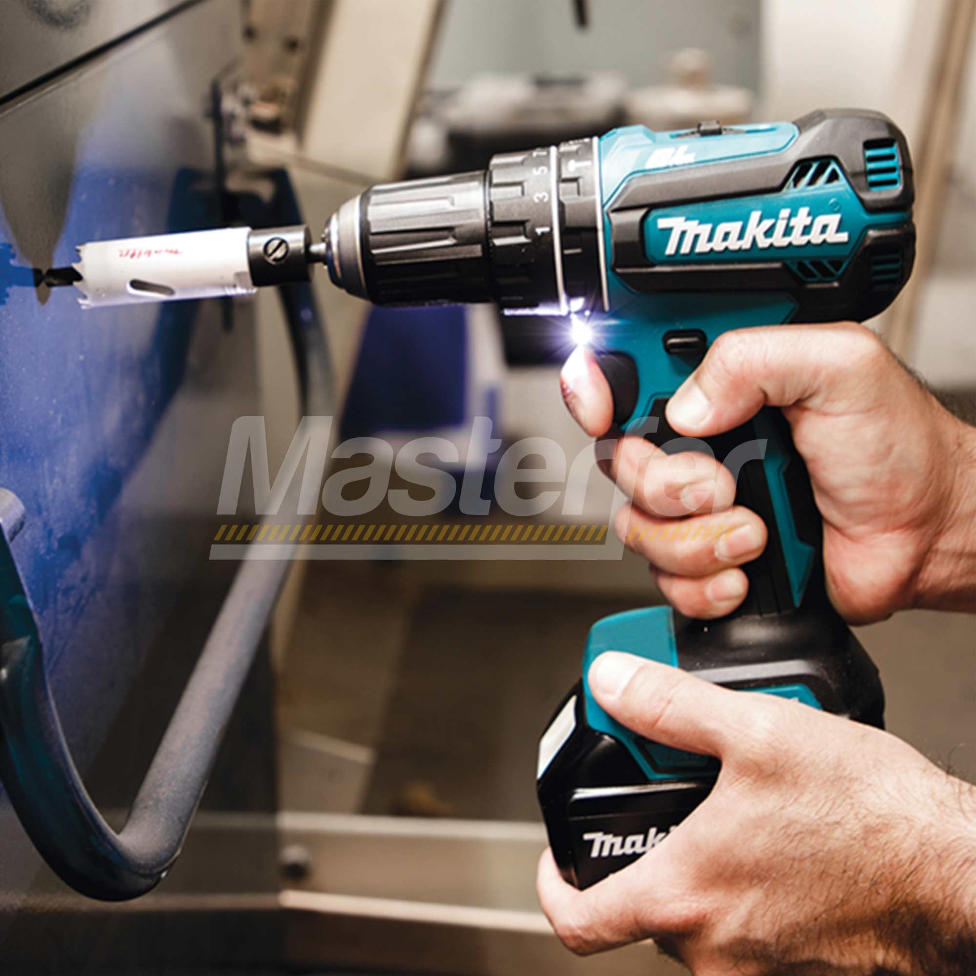 Makita DHP485ZJ - Trapano avvitatore a percussione 18V, solo corpo in valigetta - Image 3