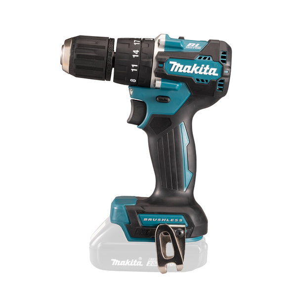 Makita DHP487ZJ - Trapano avvitatore a batteria 18V con percussione - solo corpo in valigetta - Image 4