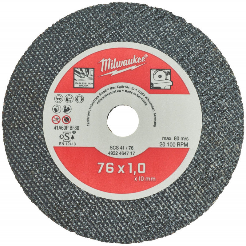 Milwaukee 4932464717 - Disco da taglio diametro 76x1, per M12 FCOT (confezione 5 pezzi) - Image 2