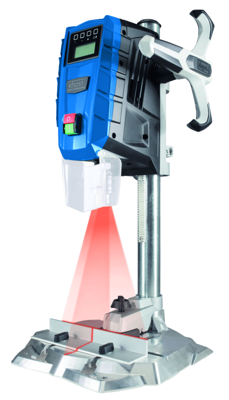 SCHEPPACH dp55 Trapano a colonna da banco con puntatore laser 710 w 220v