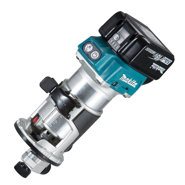 Makita DRT50RTJX2 - Rifilatore fresatrice a batteria 18V
