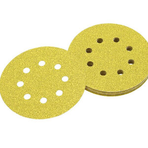 DEWALT DISCO VELCRATO 8 FORI ROTO-ORBITALE MM 125 GR. 80 10PZ