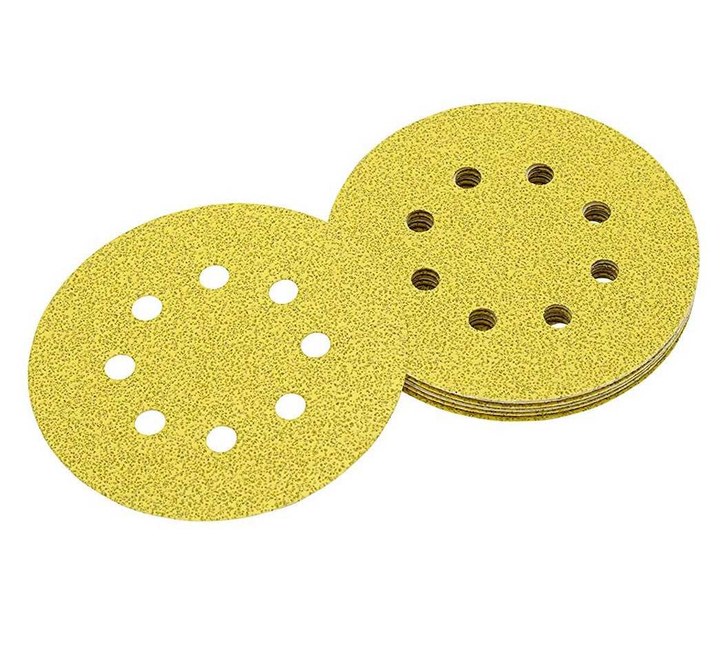 DEWALT DISCO VELCRATO 8 FORI ROTO-ORBITALE MM 125 GR. 80 10PZ
