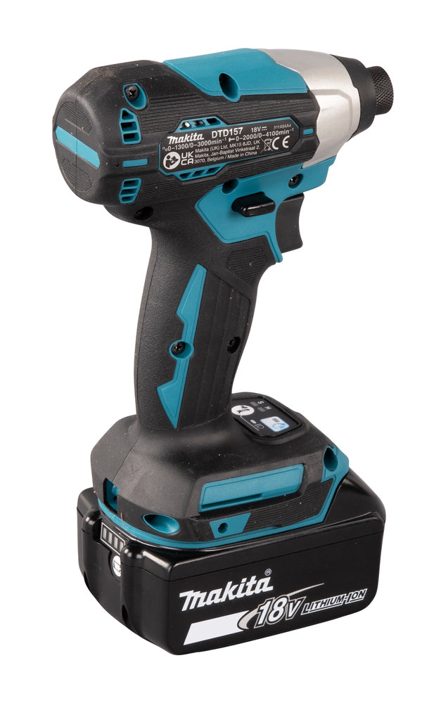 Makita DLX2414JX4 - Trapano a percussione + Avvitatore a impulsi + 2 x 3Ah con 38 accessori - Image 2