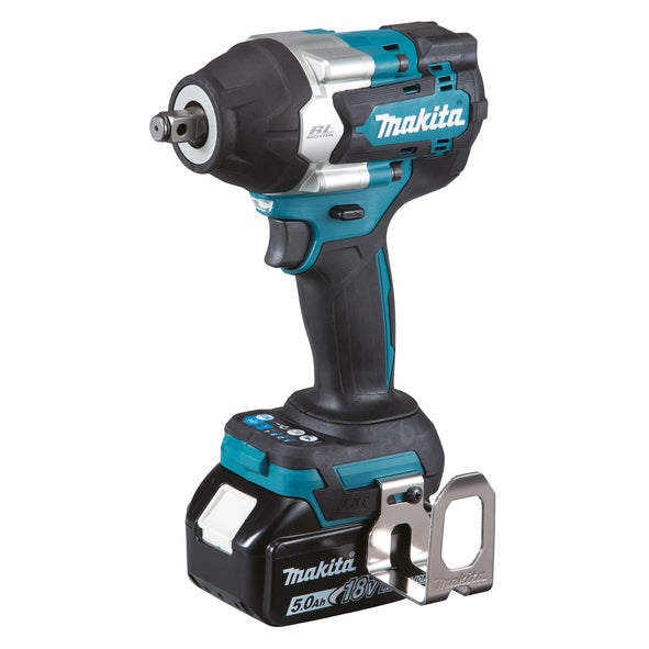 Makita DTW700RTJ - Avvitatore ad impulsi 18V 2x5.0Ah BL 700Nm 1/2 - Image 3