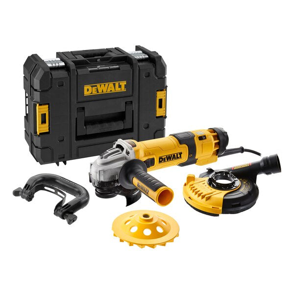 Dewalt DWE4257KT-QS - Smerigliatrice angolare 125mm per cemento con aspirazione - Image 3