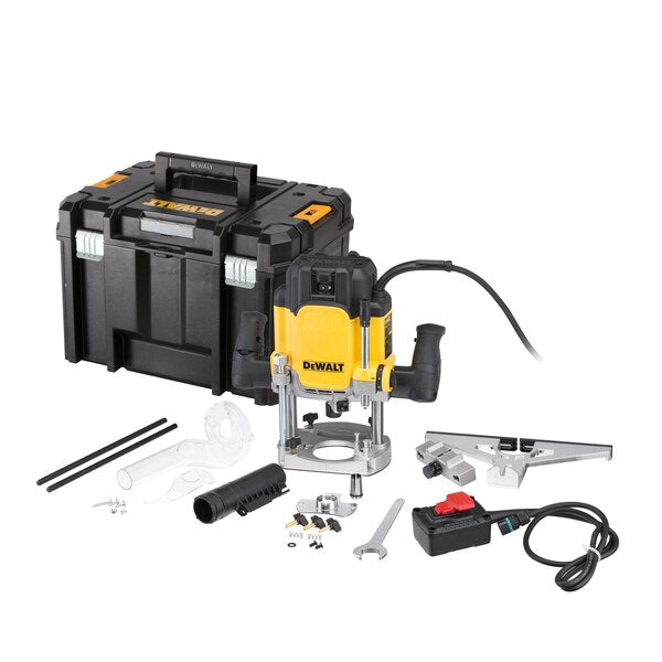 Dewalt DWE627KT-QS - Elettrofresatrice elettronica 2300W con interruttore di sicurezza - Image 3