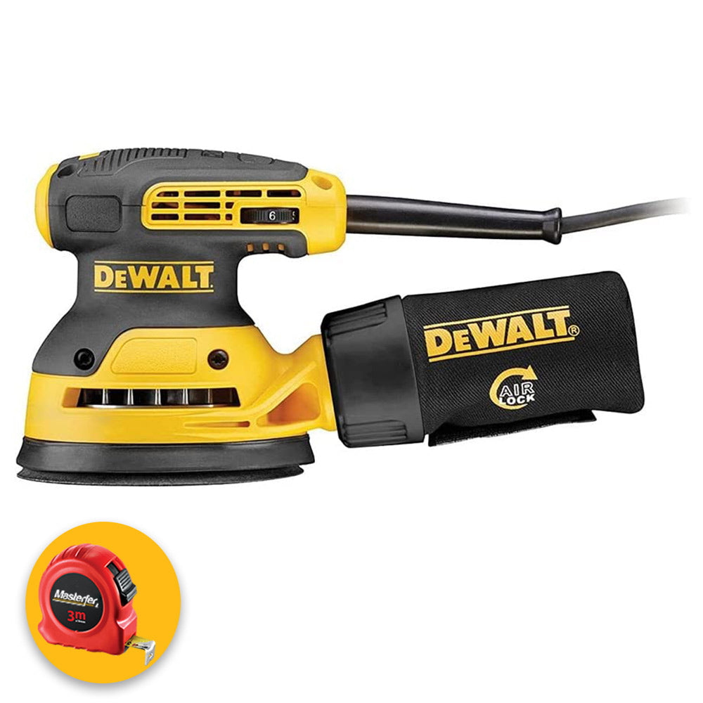 DEWALT DWE6423-QS Levigatrice rotorbitale - Velocit?? regolabile - 125mm 280W