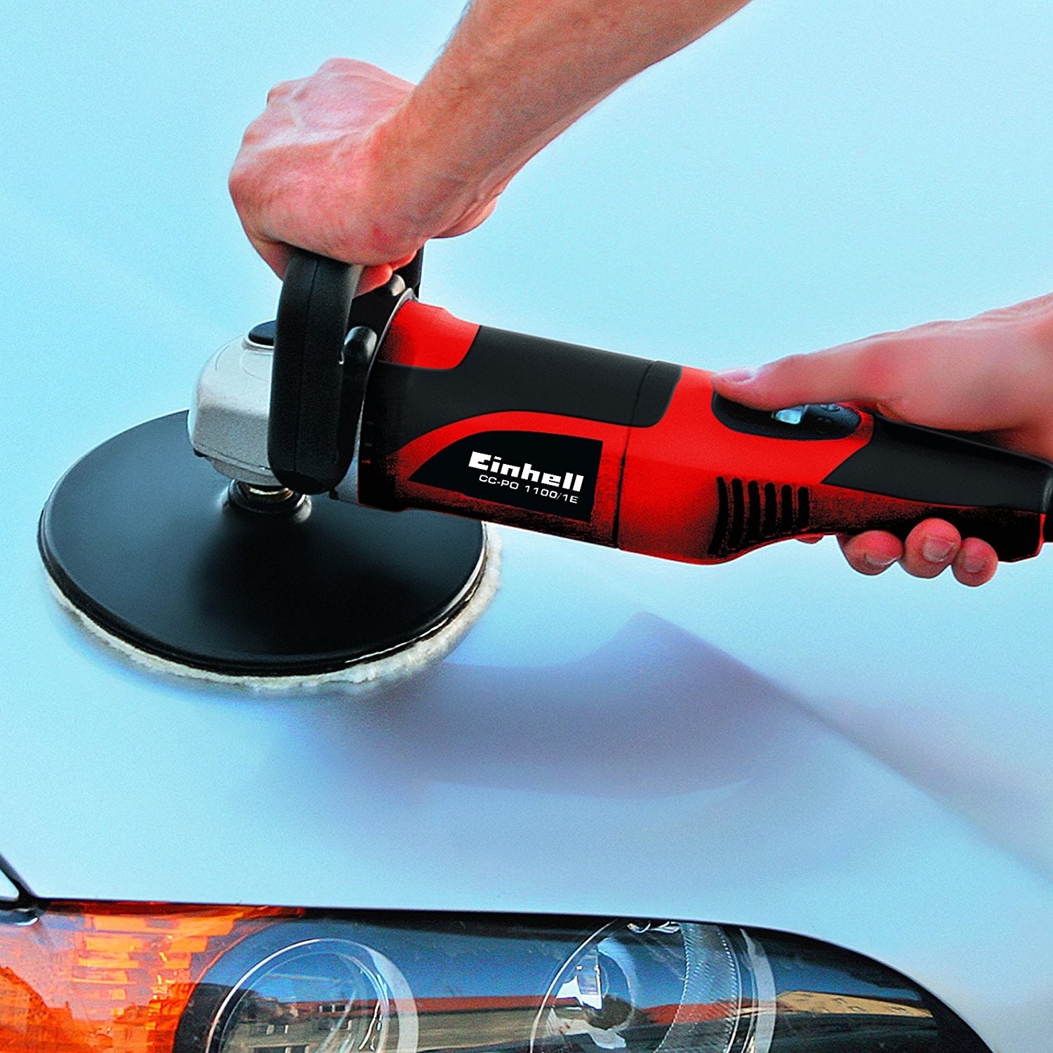 Einhell CC-PO 1100/2E - Lucidatrice levigatrice per auto con regolazione velocit?? - Image 3
