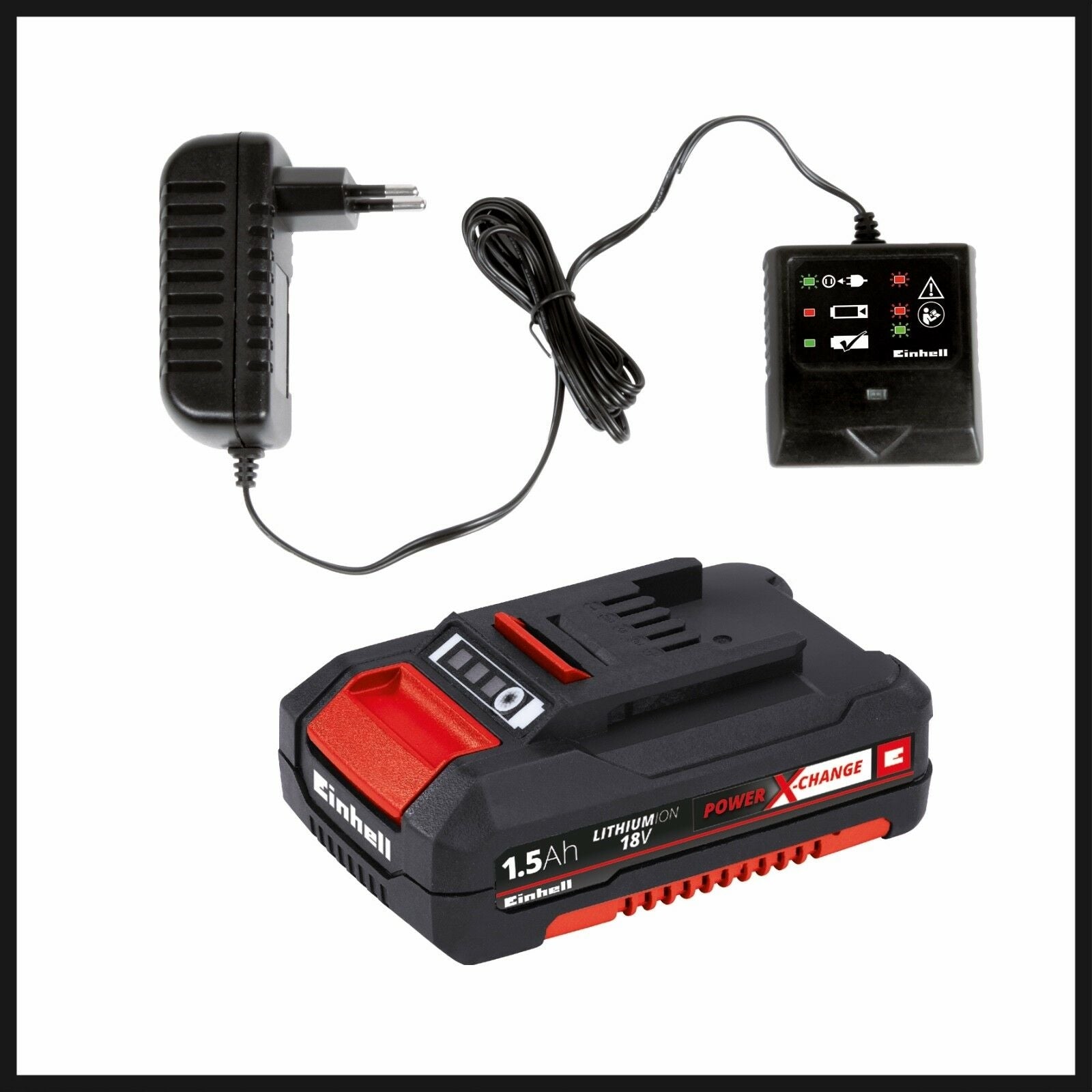 Tagliabordi a a batteria 18V Einhell GC-CT 18/24 Li P + Batteria 1,5 Ah - Image 4