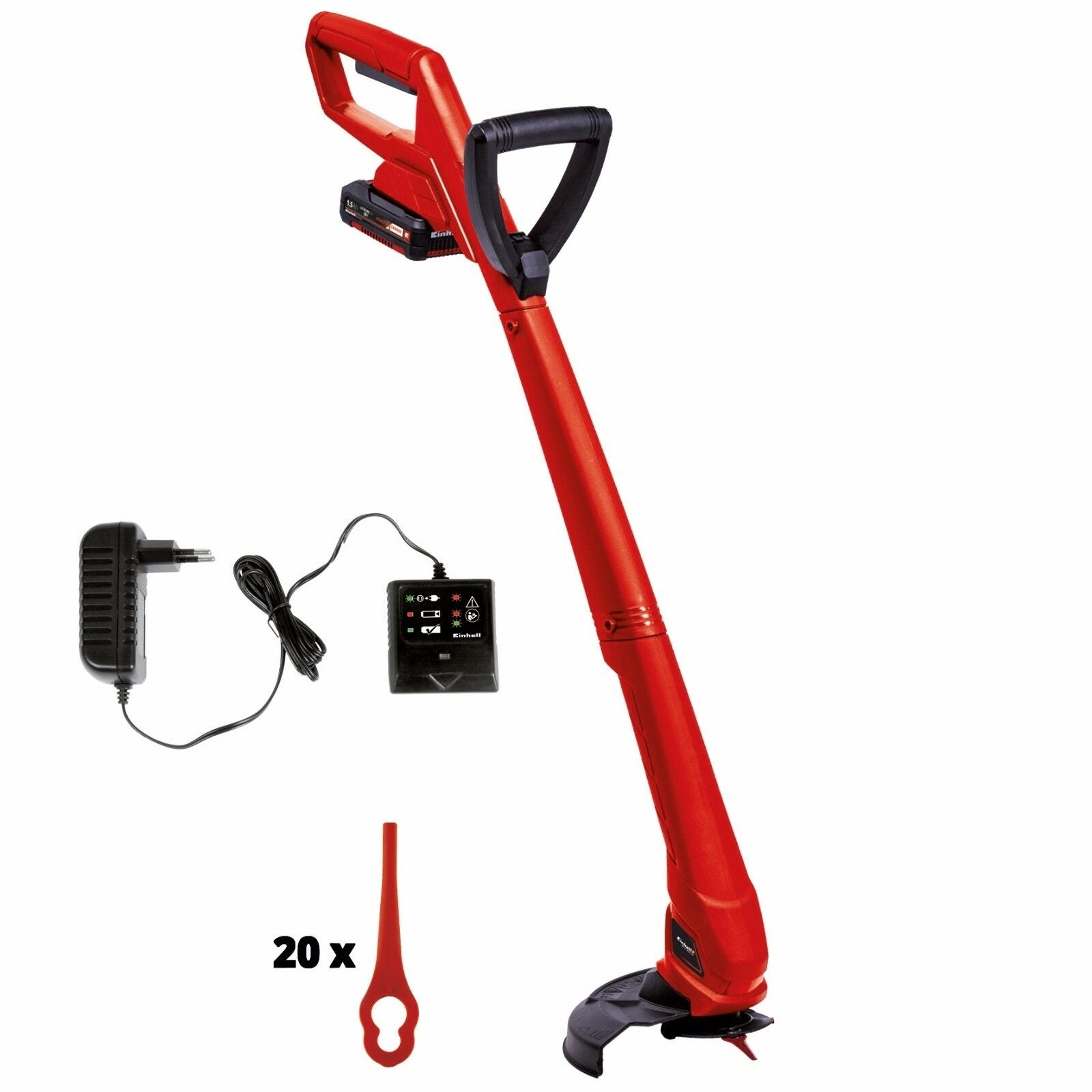Tagliabordi a a batteria 18V Einhell GC-CT 18/24 Li P + Batteria 1,5 Ah