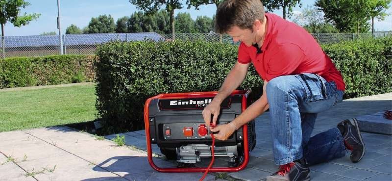 Einhell TC-PG 25/E5 - Generatore di corrente 2,4 kW con scheda AVR (Euro 5) - Image 5