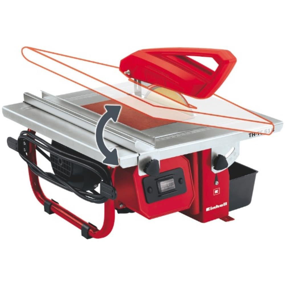 Tagliapiastrelle Einhell TH-TC 618 elettrico con disco diamantato - Image 2