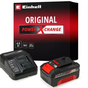 Einhell 18V PXC Starter Kit A1 , n.1 caricabatterie e N.1 Batteria da 4.0Ah