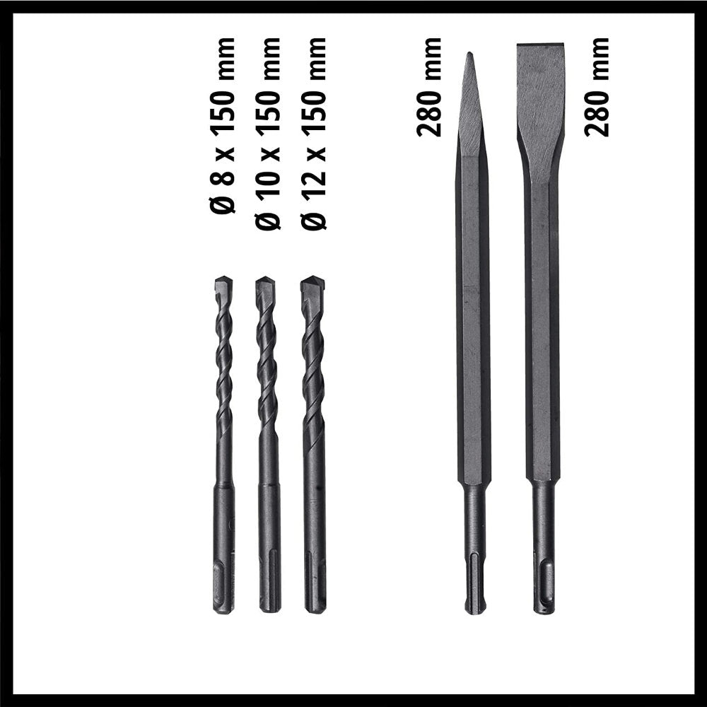 Einhell TE-RH 32 4F Kit - Martello tassellatore SDS-Plus 5kg - Image 2