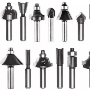 Einhell 49757291 Router bit set 8 mm 15 pcs
