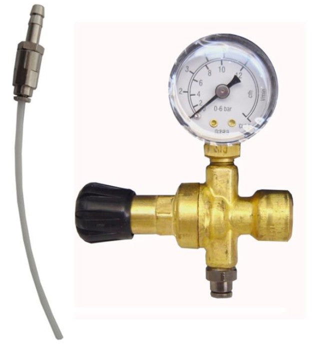 Elettro cf 540201 Kit tubo gas per bombole non ricaricabili per saldatura MIG