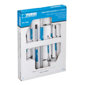 Fervi 0190 - Serie chiavi esagonali a t speedy