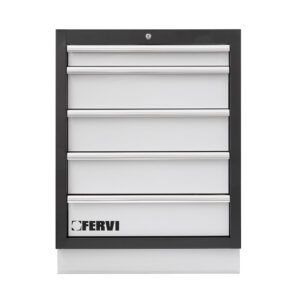 Fervi A007/05 - Cassettiera a 5 cassetti