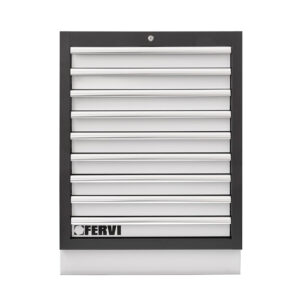 Fervi A007/20 - Cassettiera a 9 cassetti