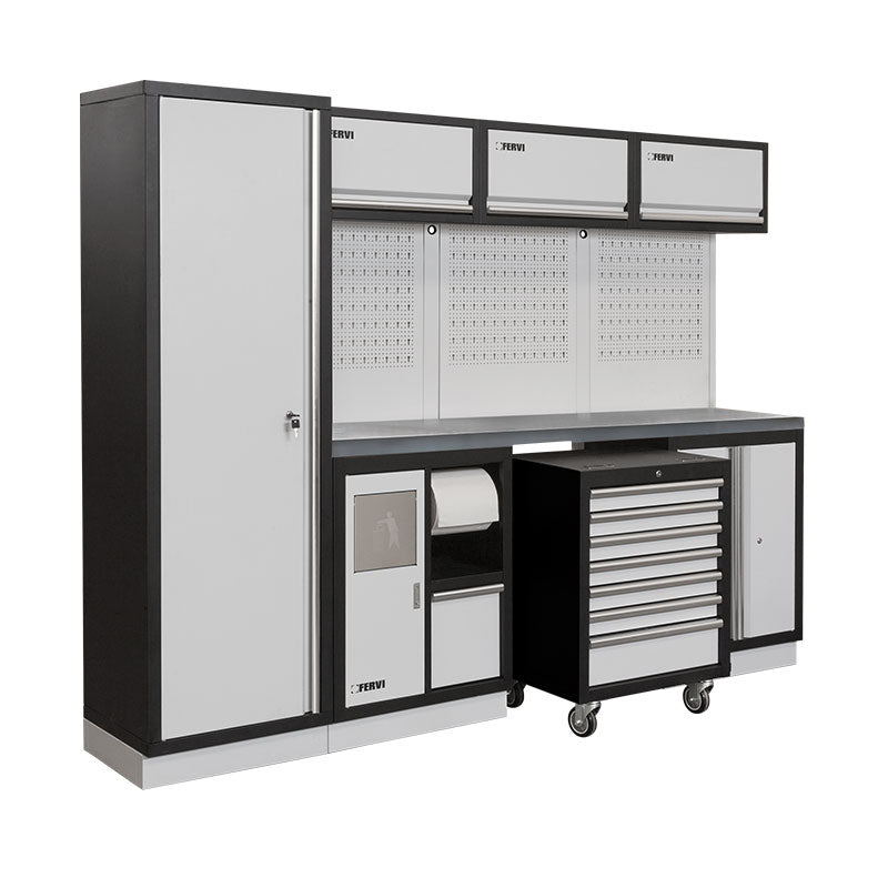 Fervi A008E - Arredamento modulare per officina con OMAGGIO - Image 2