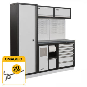 Fervi A008I - Arredamento modulare per officina con OMAGGIO