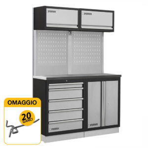 Fervi A008M - Arredamento modulare per officina con OMAGGIO