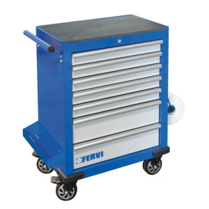 Fervi C960/F7 - Carrello porta utensili a 7 cassetti