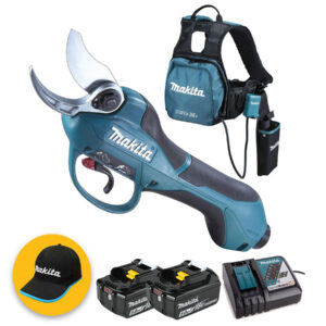 Makita DUP362PT2 - Forbici per potatura a batteria 36V - 2 x batteria da 18V 5Ah